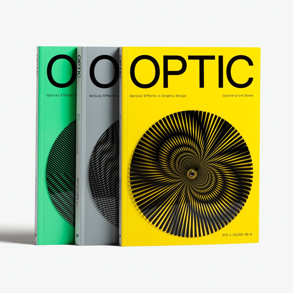 OPTIC　Optical Effecyts Graphic Design Optic - Optical Effects in Graphic Design | Counter-Print – 50